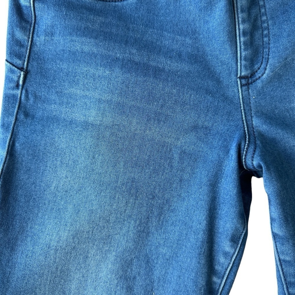 RICKI'S BLUE DENIM STYLE STRETCHY SKINNY LEGGINGS WOMENS SIZE XS - Picture 5 of 16